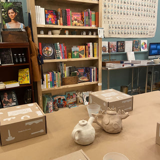 Tea Tasting + Teapot Making Pottery Workshops at Curio Spice Co | Cambridge MA