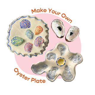 Make Your Own Oyster Plate at Pottery with a Purpose Studio | Needham, MA (Multiple Dates)